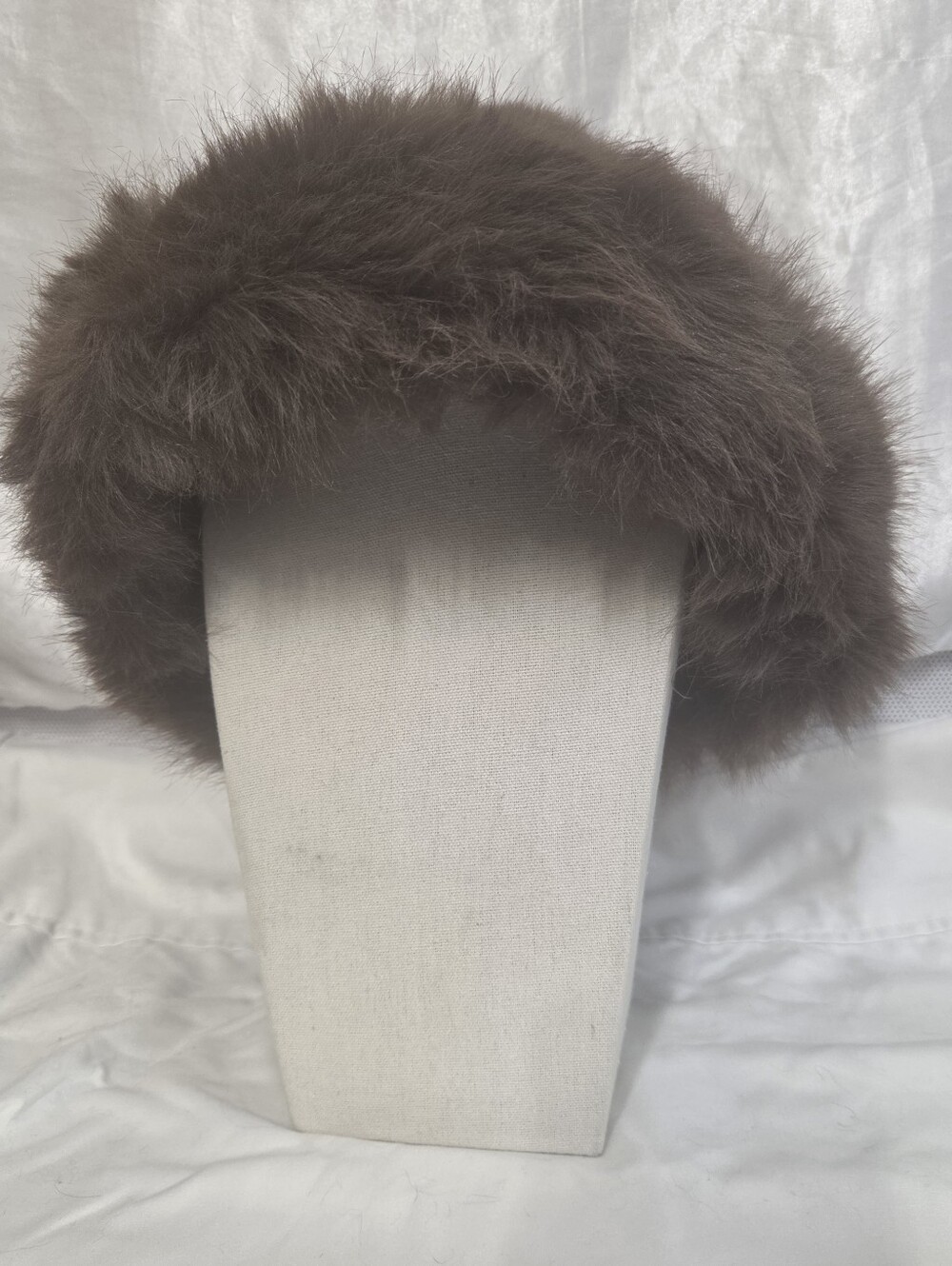 Brown Fur Headband - Women Accessories